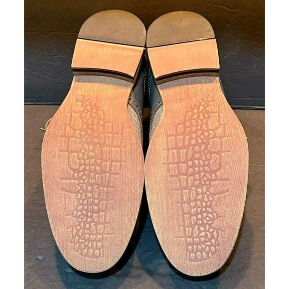 La Milano 'Augustin' Graystone Oxford Dress Saddle Shoes Men's Size 8 - Picture 10 of 10